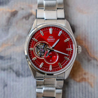 Orient Contemporary Small Seconds Open Heart Red Dial RA-AR0010R