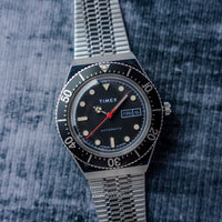Timex - Q Timex Reissue TW2U78300ZV Black M79 Automatic