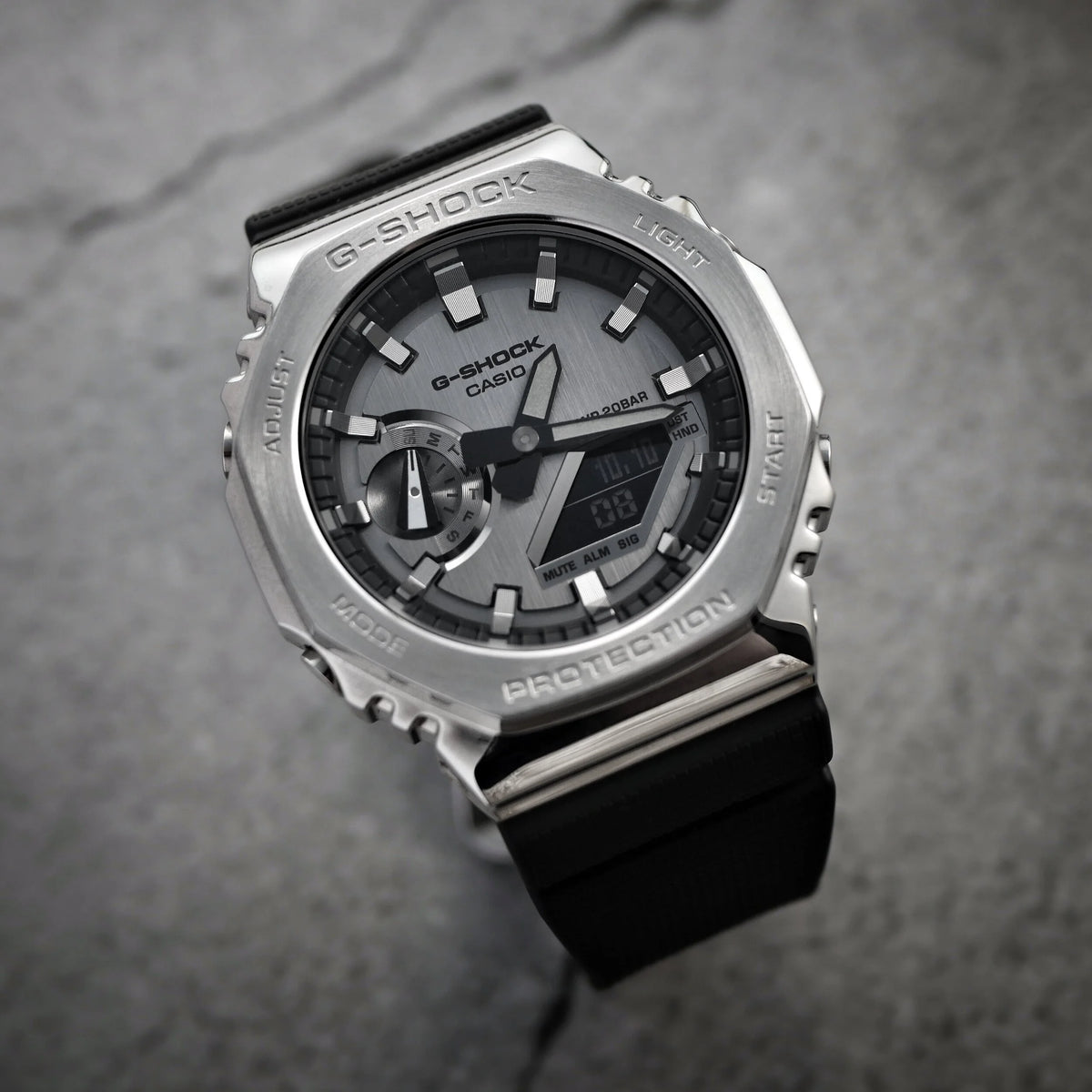 Casio G-Shock GM-2100-1A Steel Casioak