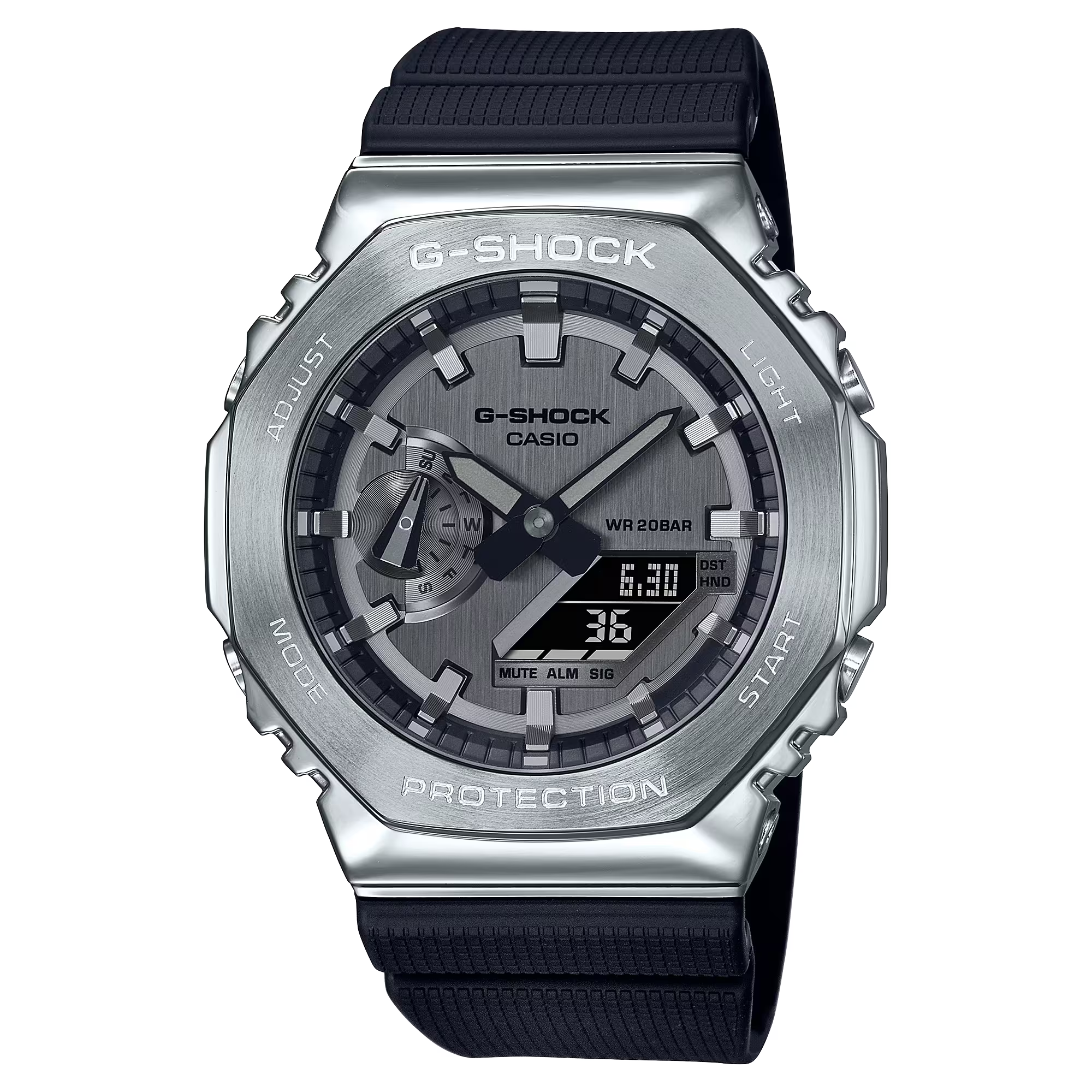 Casio G-Shock GM-2100-1A Steel Casioak