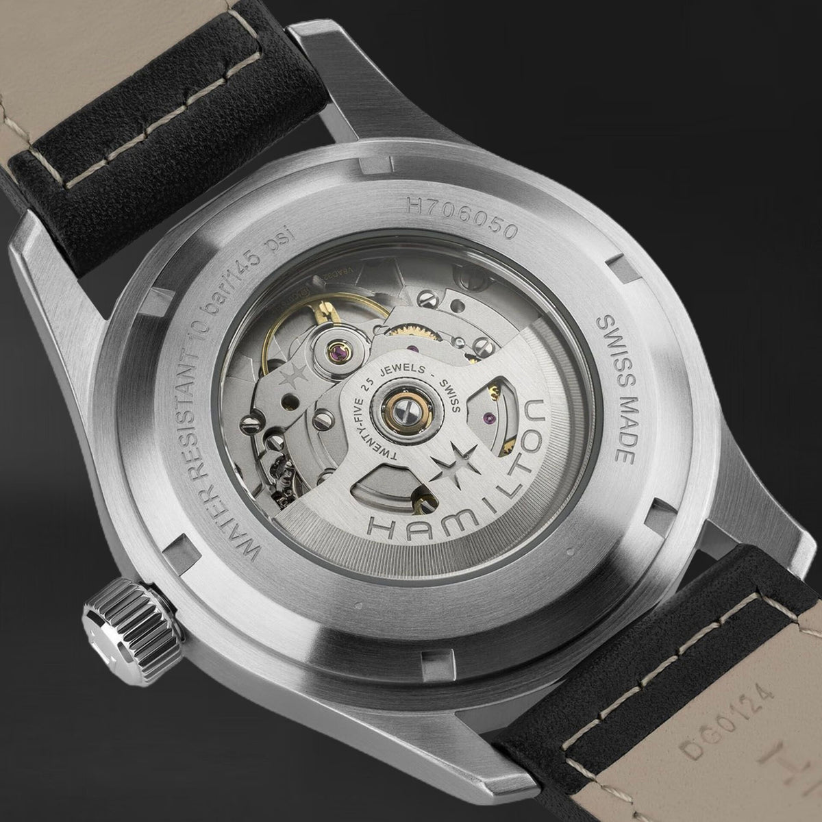 Hamilton Khaki Field Black 42mm H70605733