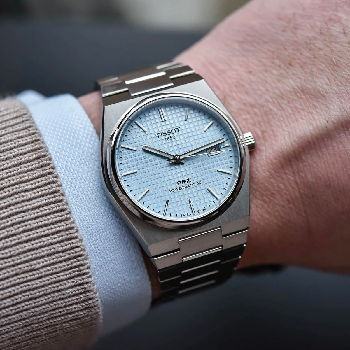 Tissot PRX Powermatic 80 40mm Ice Blue T137.407.11.351.00