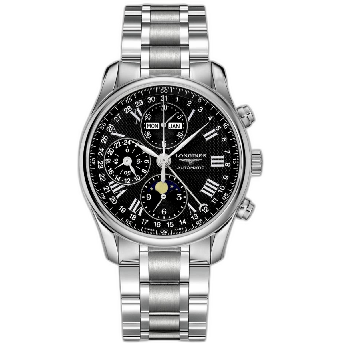 Longines Master Collection Chronograph Automatic Moon Phase L2.673.4.51