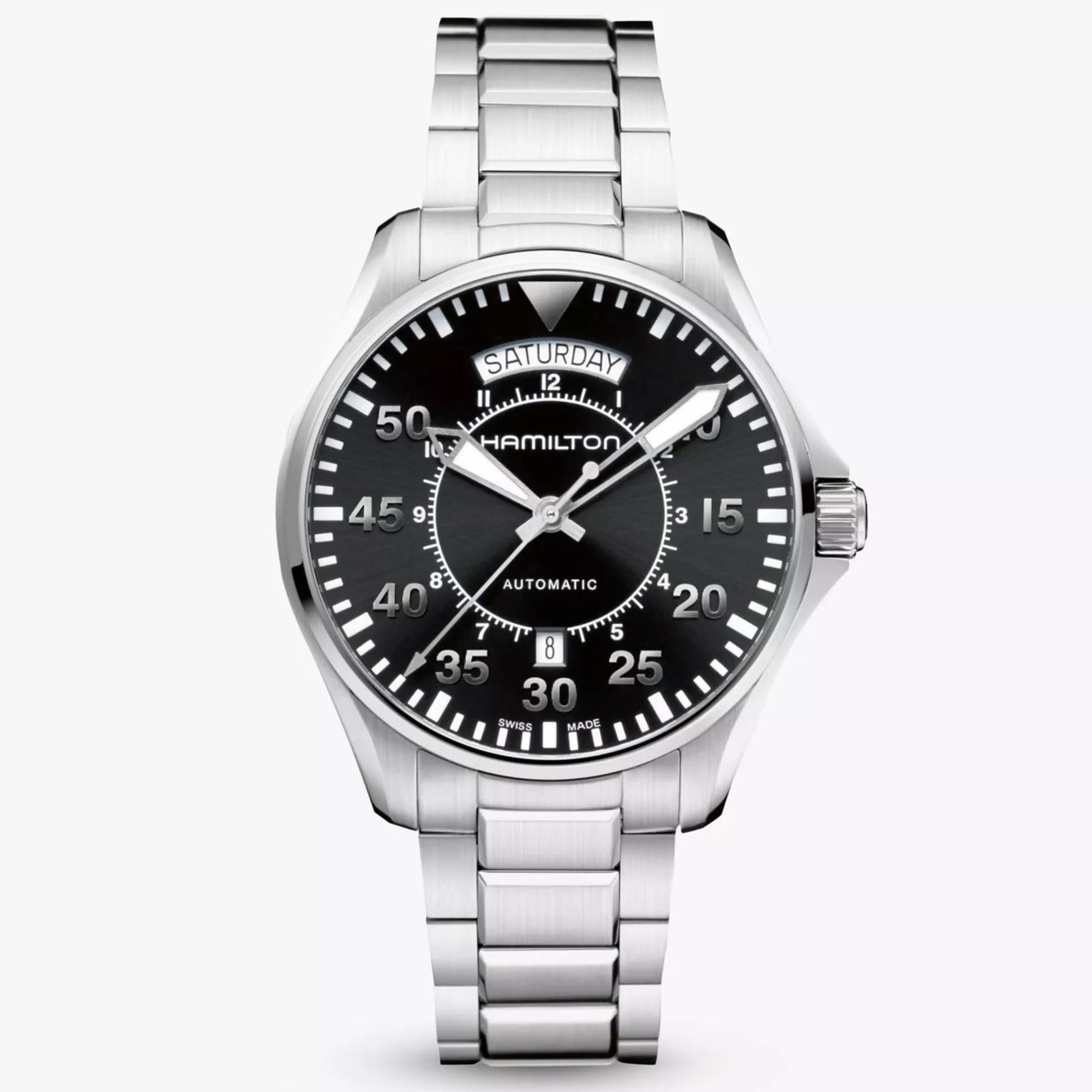 Hamilton Khaki Aviation Pilot Day Date Automatic H64615135