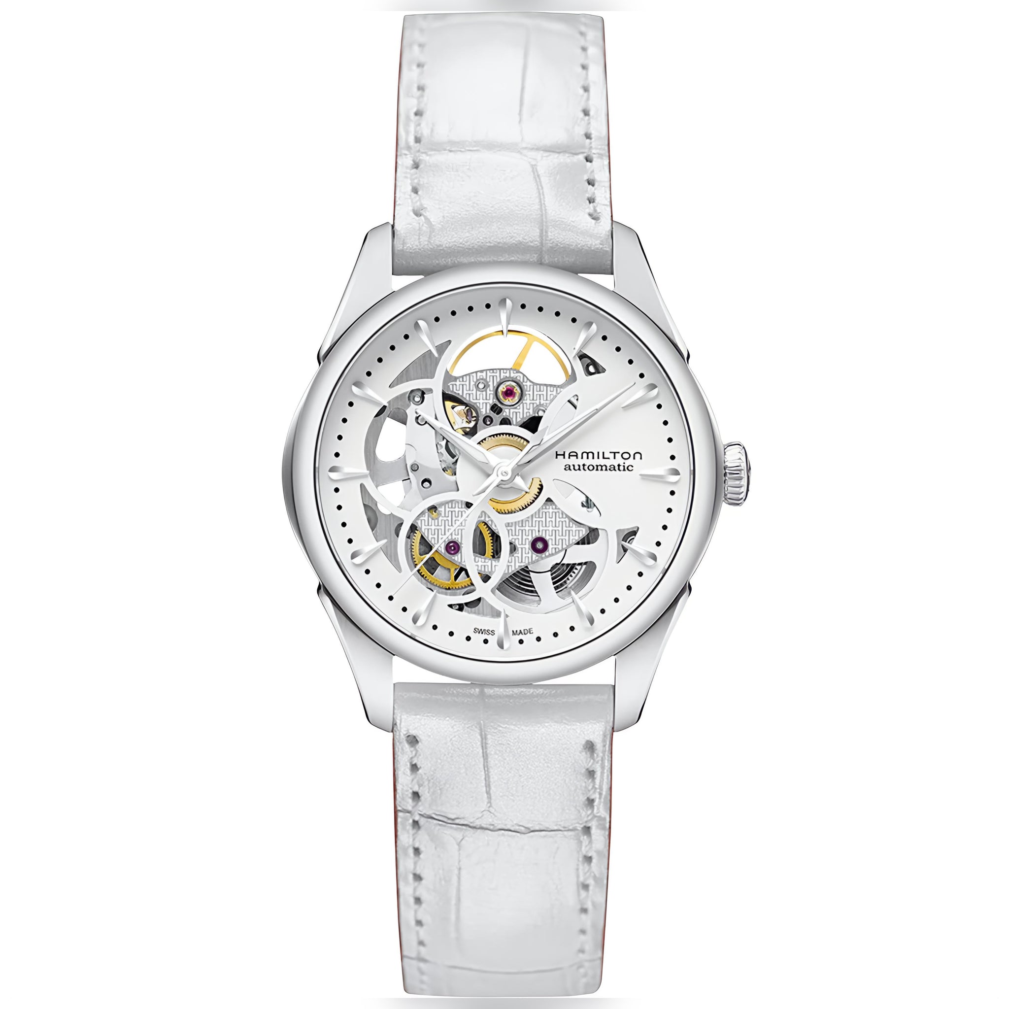 Hamilton Jazzmaster Open Heart Automatic White Dial H32405811