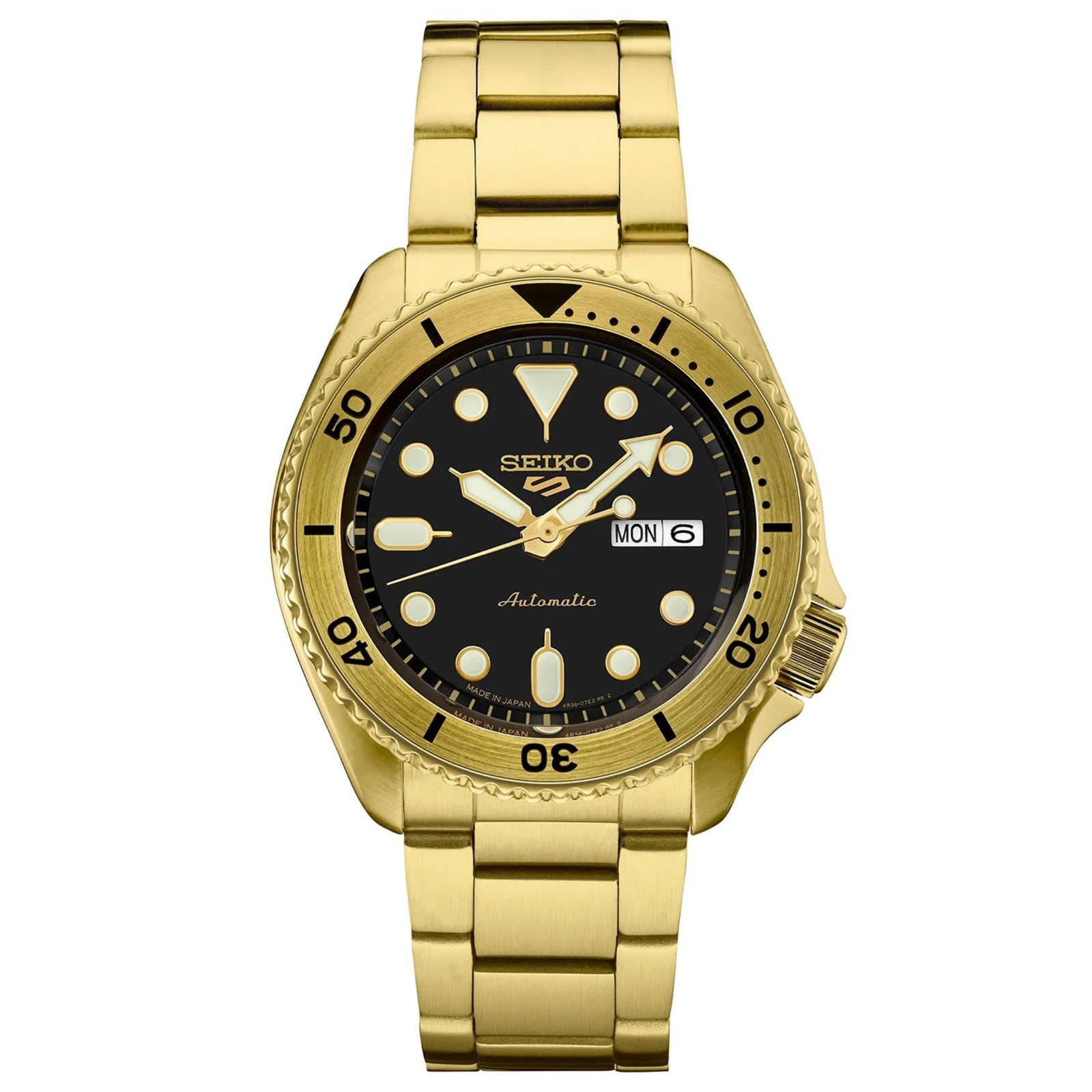 Seiko 5 Sports SKX Series SRPK18 Black U.S. Special Creation