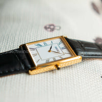 Seiko Tank Gold PVD Quartz Men SWR052