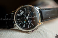 Orient Sun & Moon Watch Mechanical Black RA-AK0010B10B