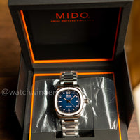 Mido Multifort TV Big Date M049.526.11.041.00 Blue Dial