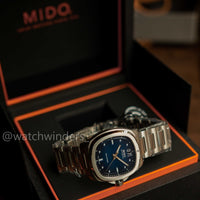 Mido Multifort TV Big Date M049.526.11.041.00 Blue Dial