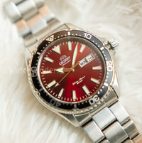 Orient Kamasu Red 200m Automatic Diver RA-AA0003R19A