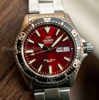 Orient Kamasu Red 200m Automatic Diver RA-AA0003R19A