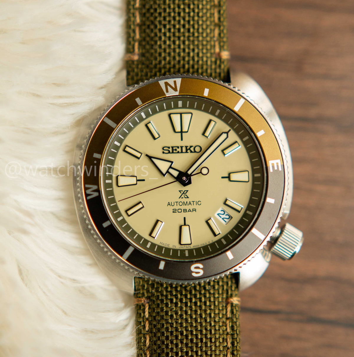 Seiko Prospex Tortoise Land Edition SRPG13K1
