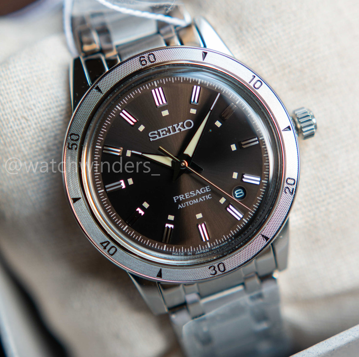 Seiko Presage Style 60's Automatic Black Dial SRPL09J1