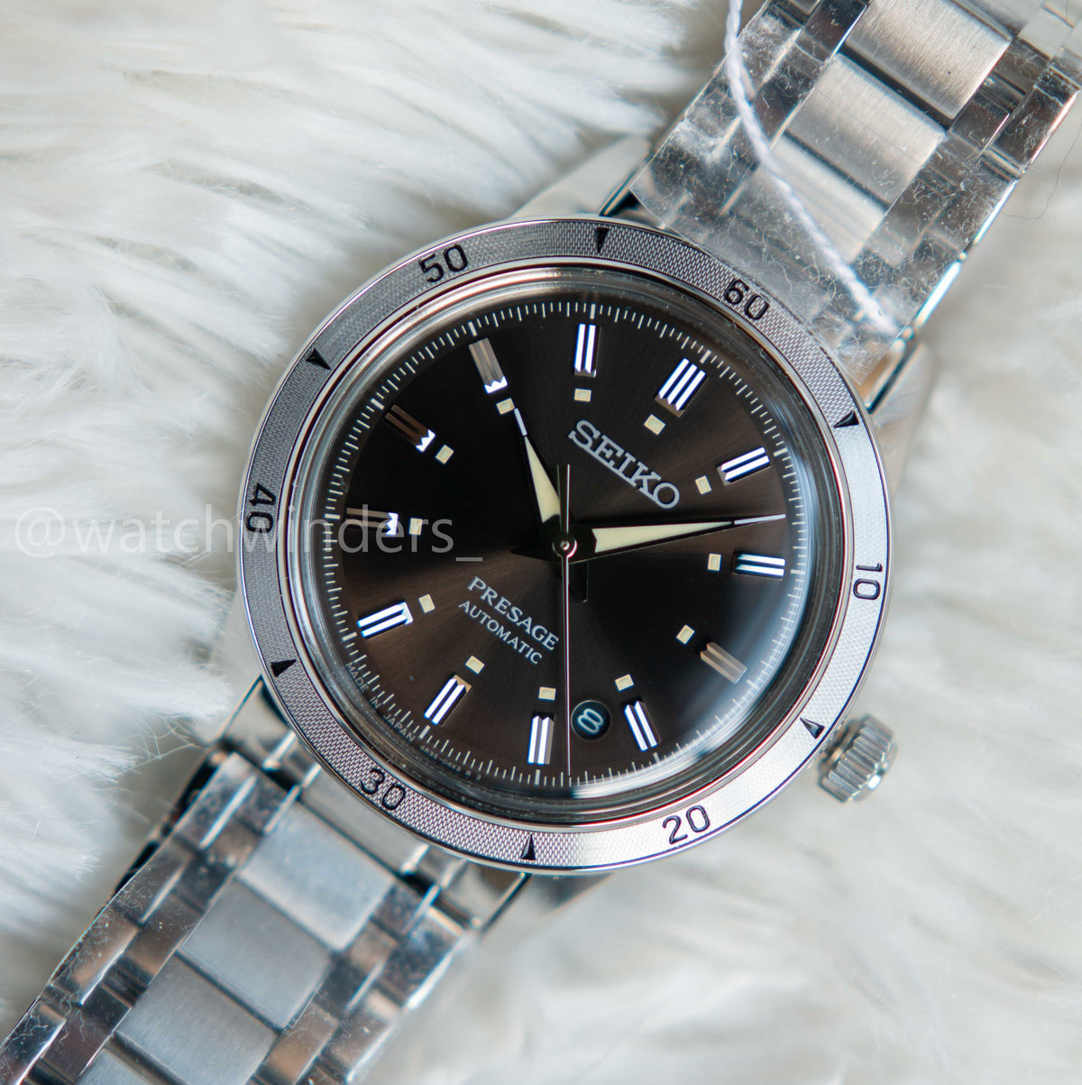 Seiko Presage Style 60's Automatic Black Dial SRPL09J1