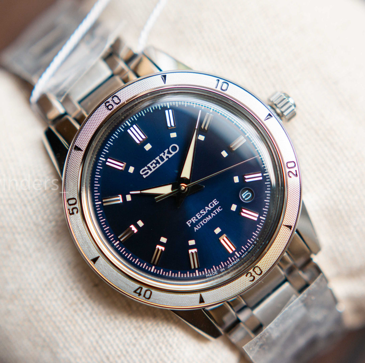 Seiko Presage Style 60's Automatic Blue Dial SRPL07J1