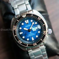 Seiko Prospex King Turtle 'Manta Ray' 'Special Edition' Blue Dial SRPE39K1