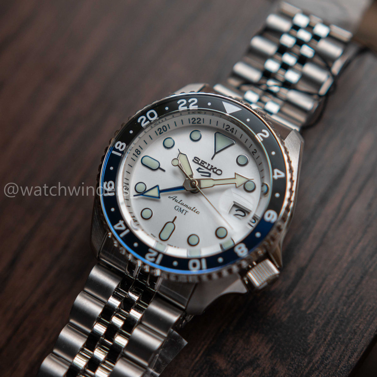 Seiko 5 Sport SKX GMT SSK033 Blue Dial