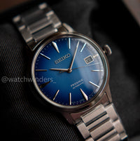 Seiko Presage Cocktail Time The Aviation Chain Blue Dial SRPJ13