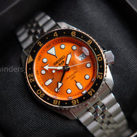 Seiko 5 Sport SKX GMT SSK005 Orange Dial