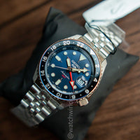 Seiko 5 Sport SKX GMT SSK003 Blue Dial