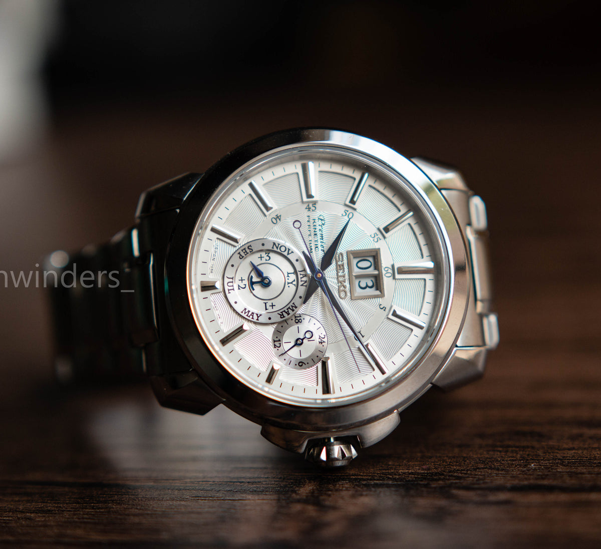 Seiko Premier Kinetic Perpetual Calendar SNP159P1