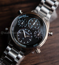 Seiko Prospex Speedtimer 1/100 Second Solar Chronograph SFJ003