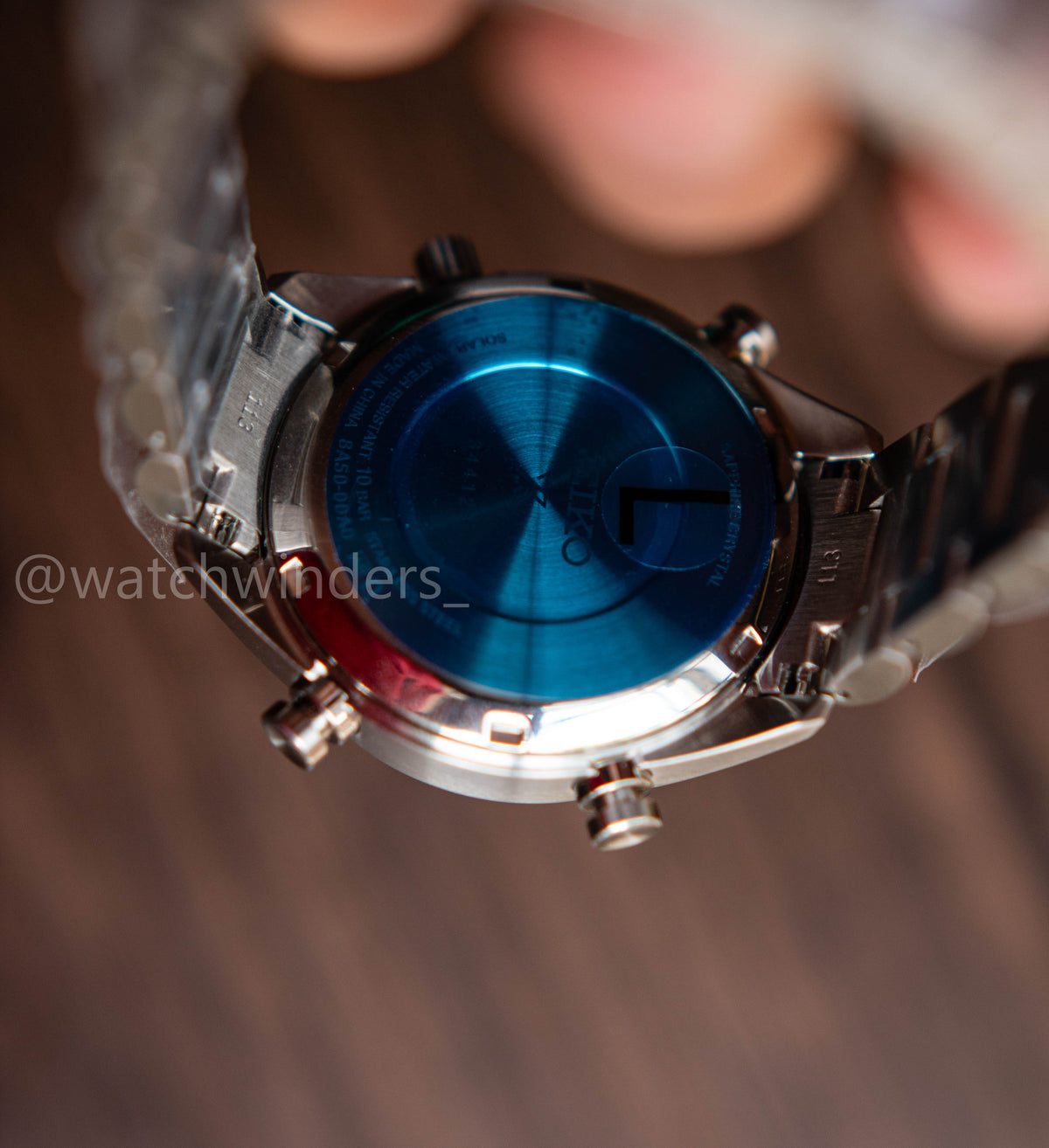 Seiko Prospex Speedtimer 1/100 Second Solar Chronograph SFJ003