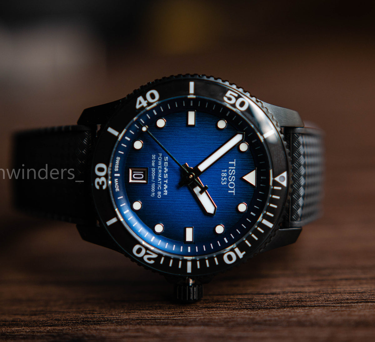 Tissot Seastar 1000 Powermatic 80 Blue Dial T120.807.37.041.00