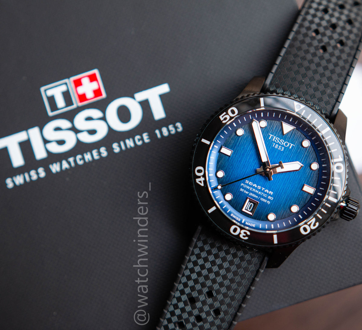 Tissot Seastar 1000 Powermatic 80 Blue Dial T120.807.37.041.00
