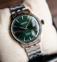 Seiko Presage Mockingbird Chain Green Dial SRPE15J1