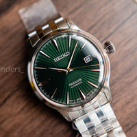 Seiko Presage Mockingbird Chain Green Dial SRPE15J1