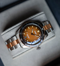 Oris Divers Sixty-Five Sunset Edition Steel and Bronze 01 733 7707 4356-07 8 20 17