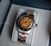 Oris Divers Sixty-Five Sunset Edition Steel and Bronze 01 733 7707 4356-07 8 20 17