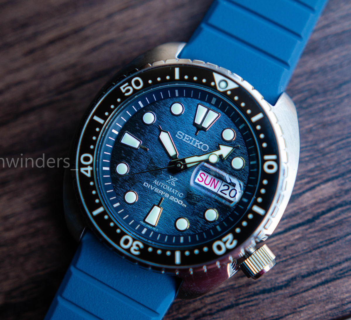 Seiko Prospex King Turtle 'Dark Manta' Special Edition SRPF77 Blue