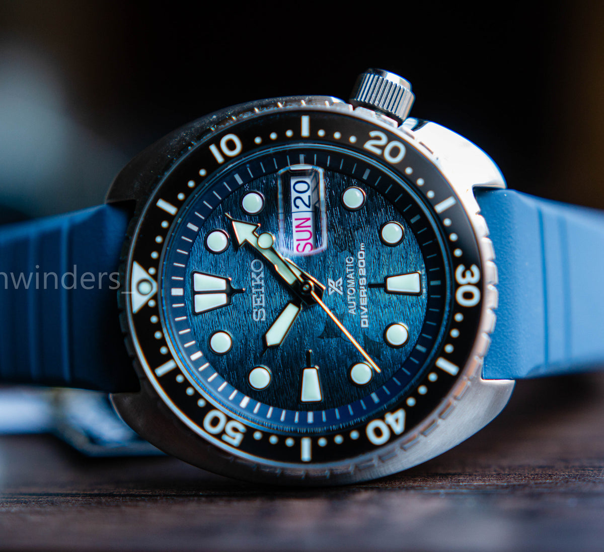 Seiko Prospex King Turtle 'Dark Manta' Special Edition SRPF77 Blue
