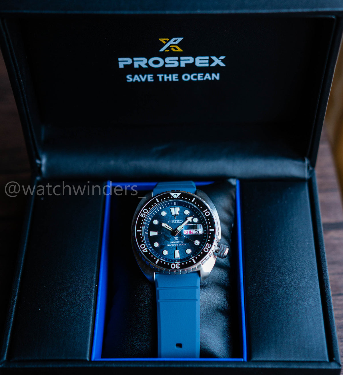 Seiko Prospex King Turtle 'Dark Manta' Special Edition SRPF77 Blue