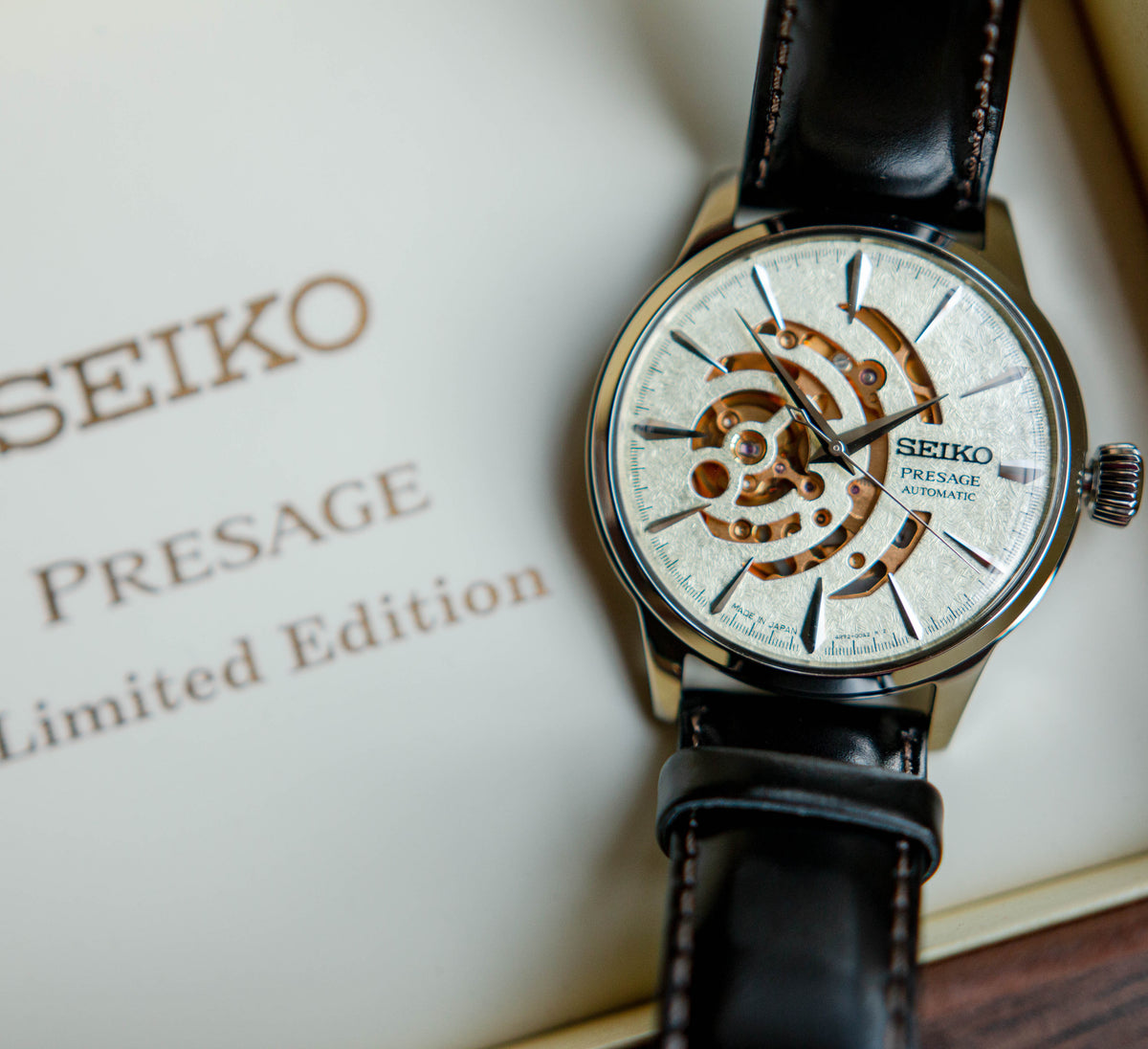 Seiko Presage Cocktail Time Star Bar Limited Edition SSA455J1