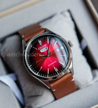 Citizen Mechanical Day-Date Red Dial NH8390-11X