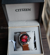 Citizen Mechanical Day-Date Red Dial NH8390-11X
