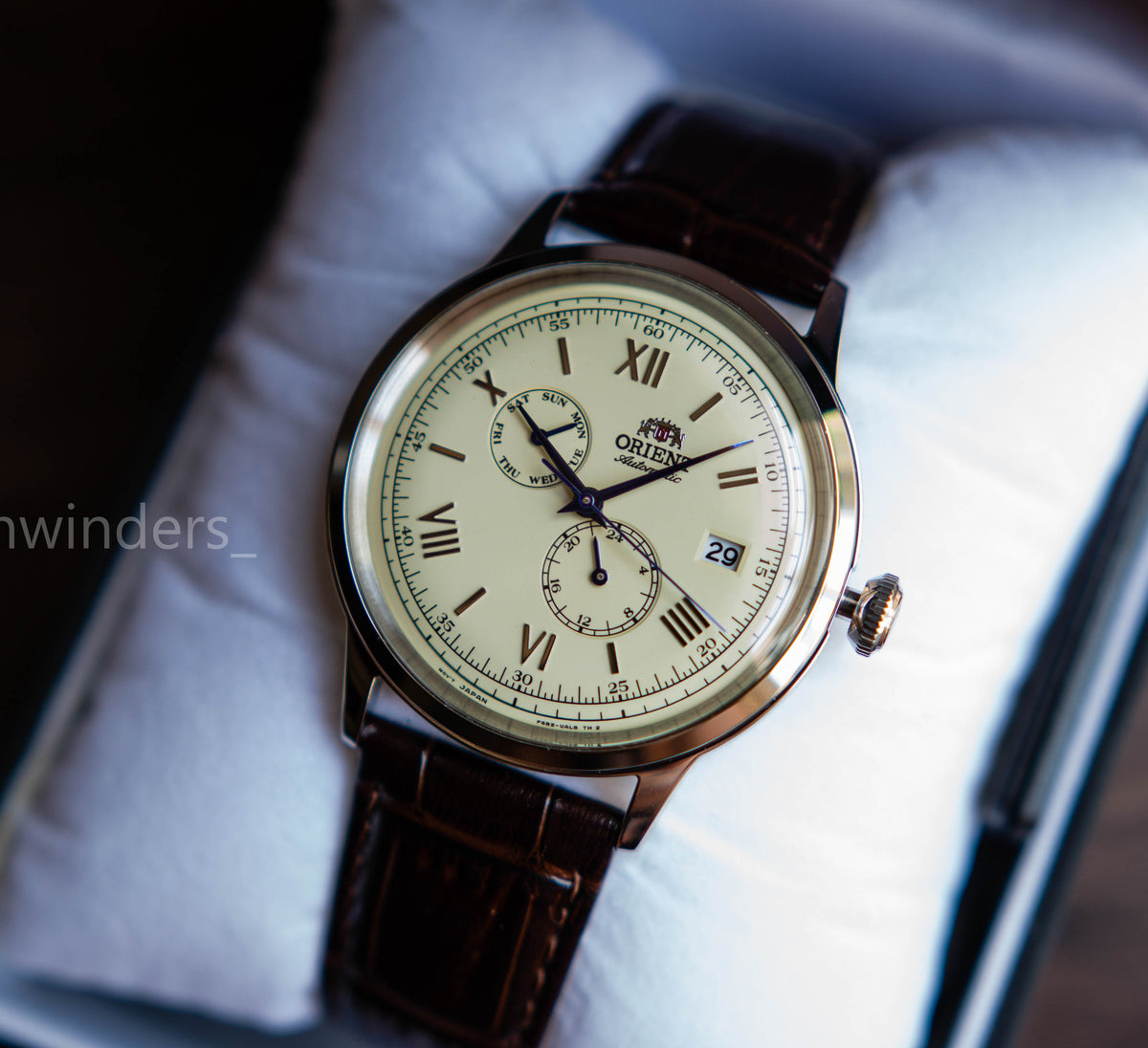 Orient Bambino V8 Classic Cream Dial RA-AK0702Y10B