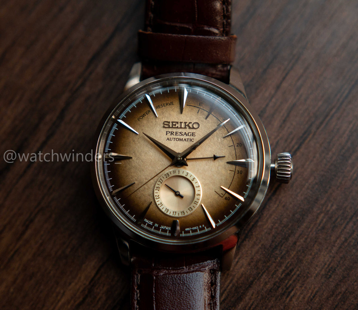 Seiko Presage Cocktail Time Irish Coffee Limited Edition SSA401J1