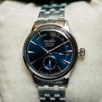 Seiko Presage Cocktail Time Blue moon Power Reserve SSA347J1
