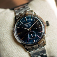 Seiko Presage Cocktail Time Blue moon Power Reserve SSA347J1