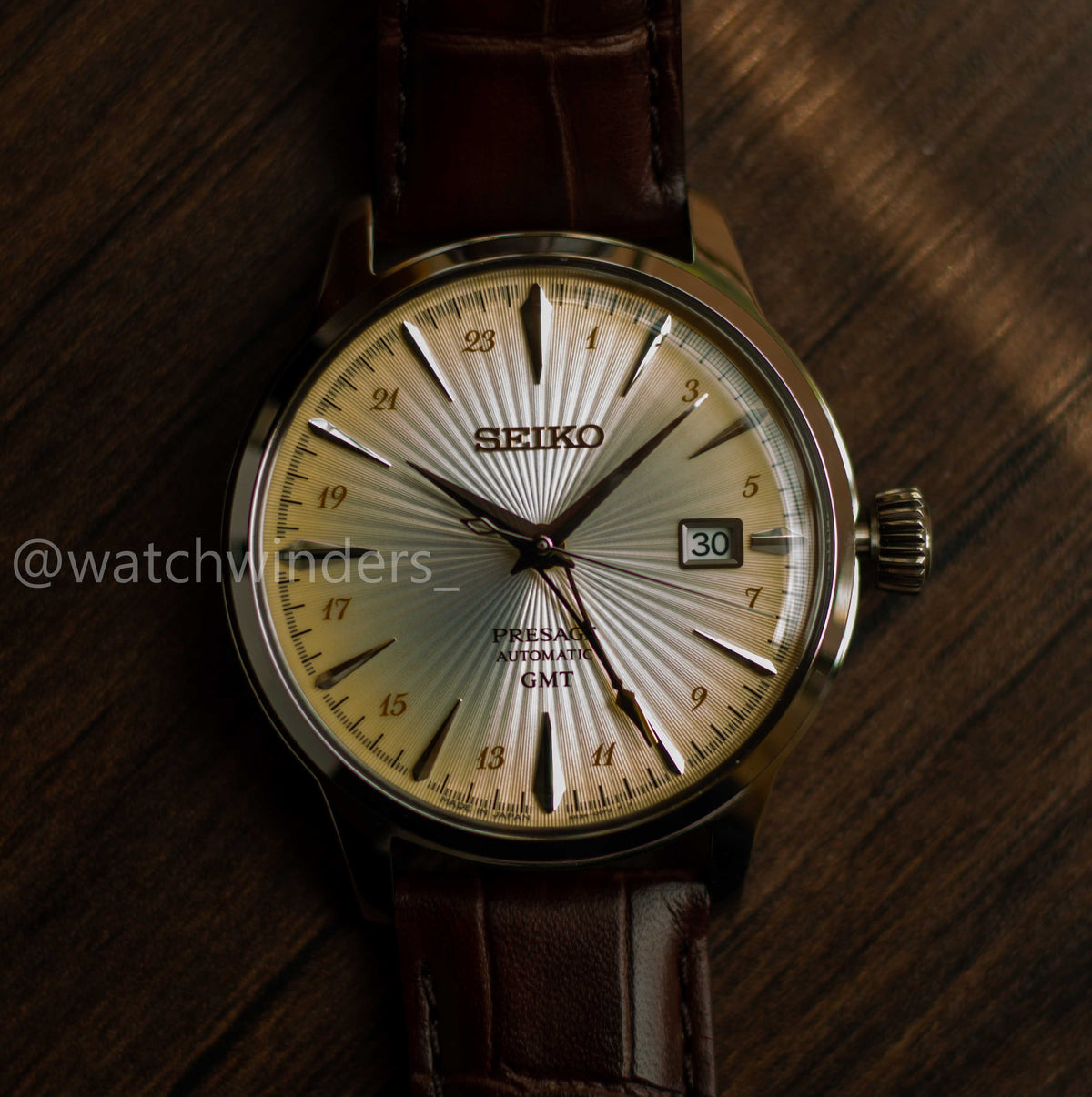 Seiko Presage 'Acacia' Cocktail Time GMT SSK041J1