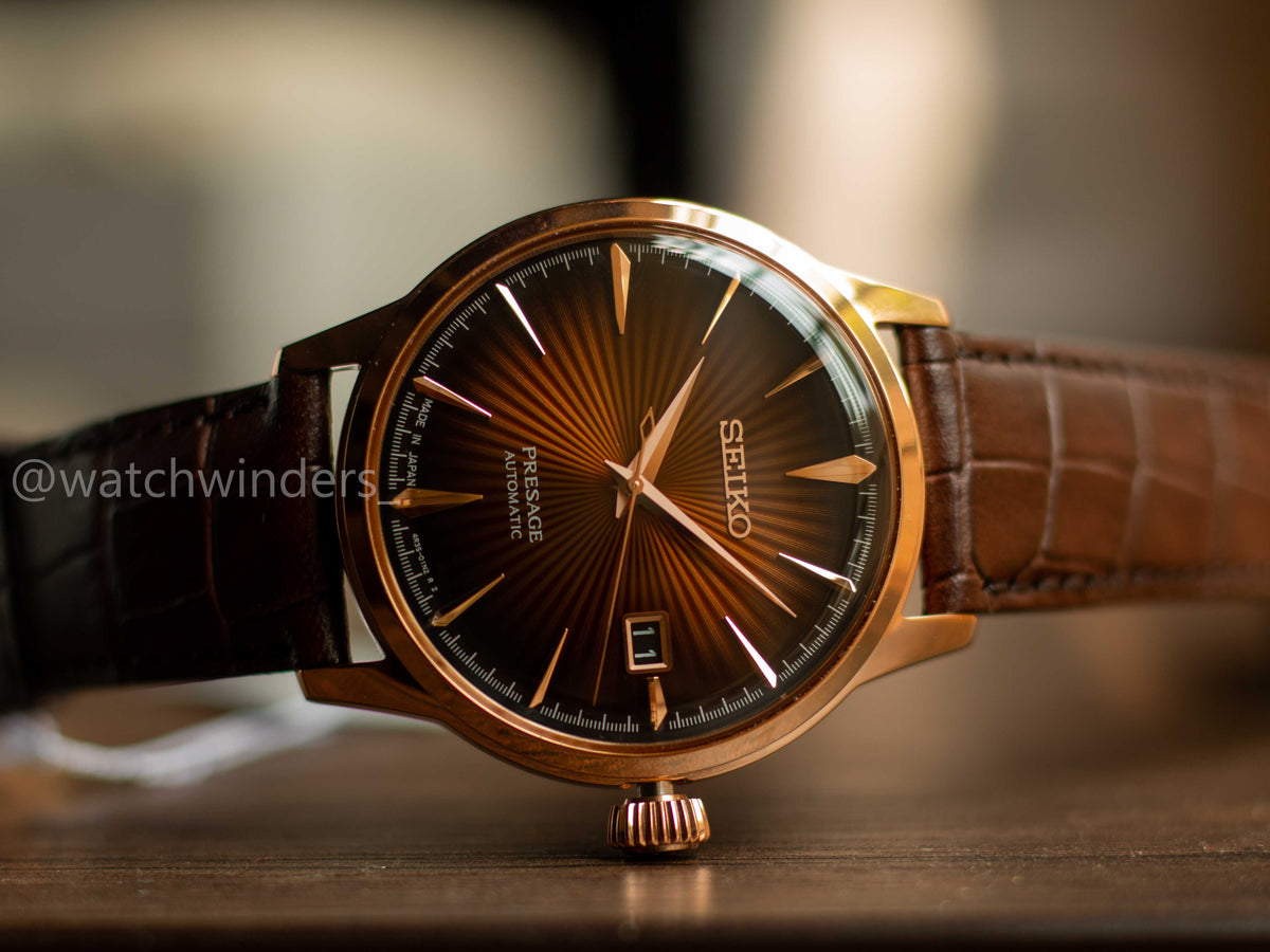 Seiko Presage 'Manhattan' Cocktail Time SRPB46