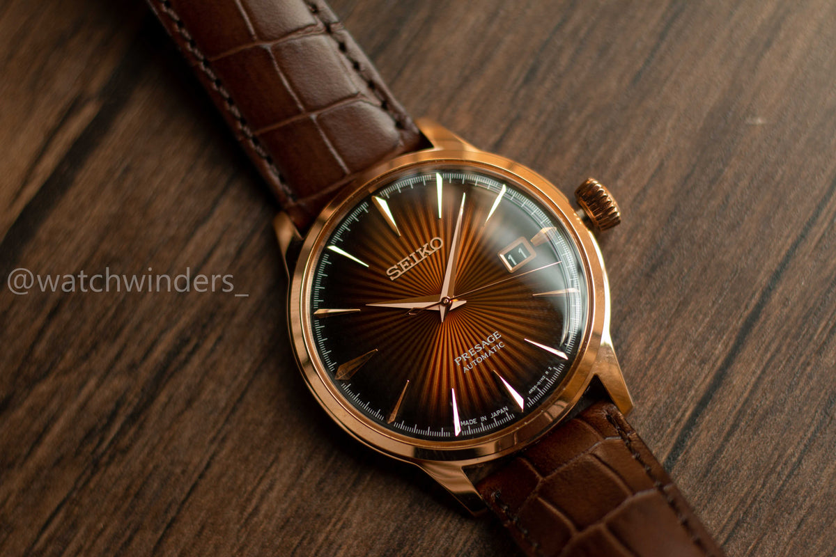 Seiko Presage 'Manhattan' Cocktail Time SRPB46