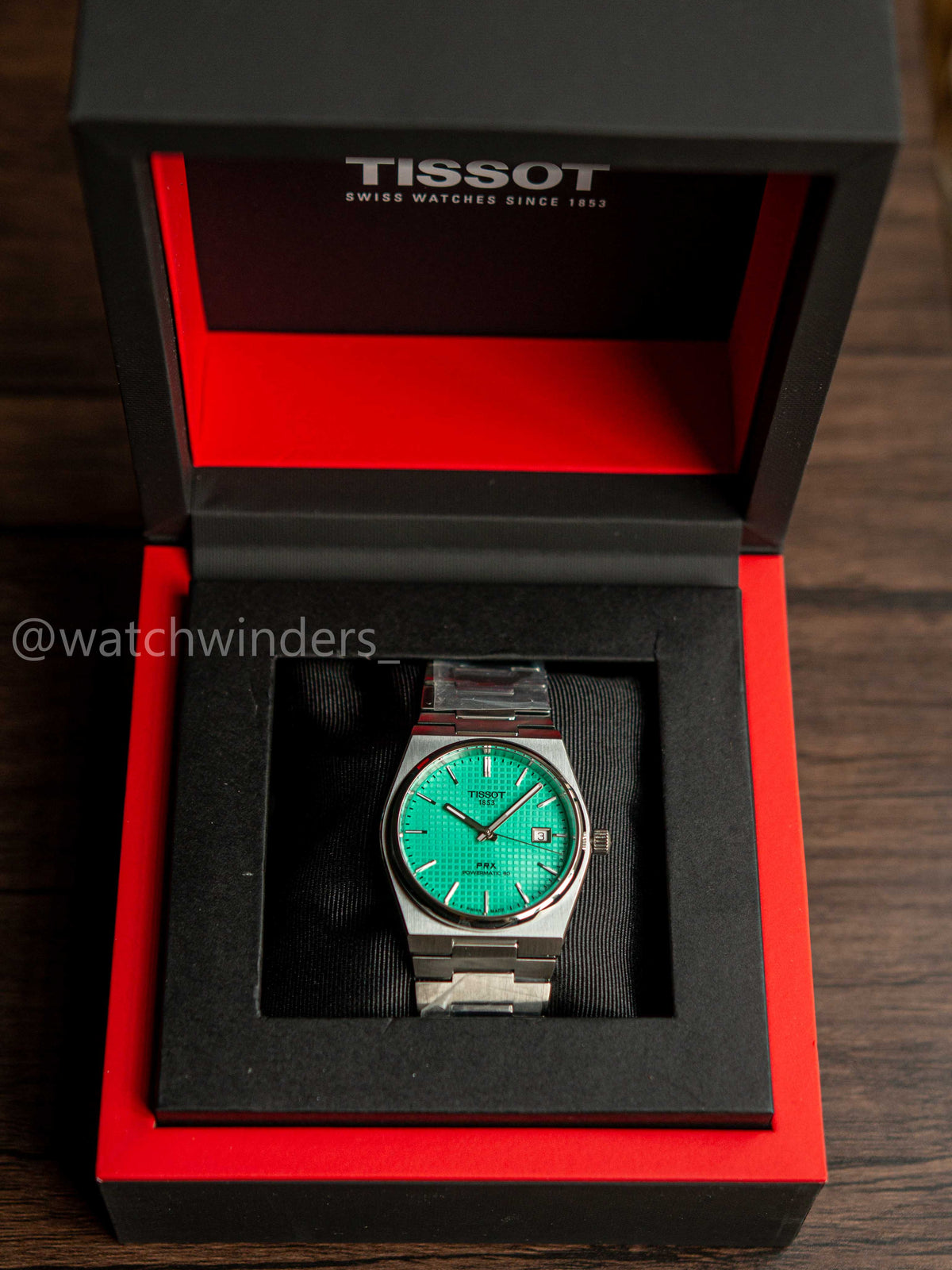 Tissot PRX Powermatic 80 40mm Mint Green T137.407.11.091.01