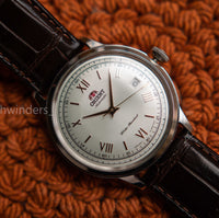 Orient 2nd-Gen Automatic White Dial / Golden Needles FAC00008W0