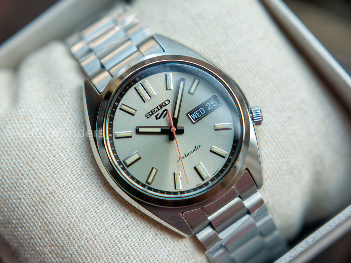 Seiko 5 Sports 'Beige Chino' SNXS Series SRPK91K